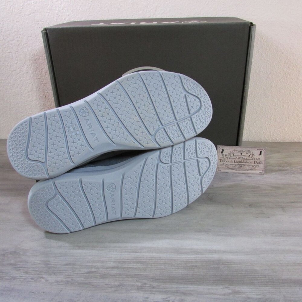Ariat Men's Slip On Hilo Midway Shoe Charcoal Grey 10042397 - Picture 4 of 4